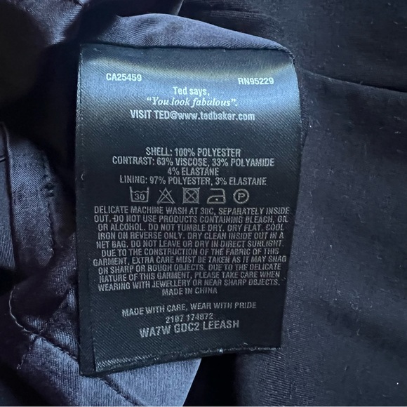 Ted Baker Eden cold-shoulder bodycon dress - Picture 9 of 9